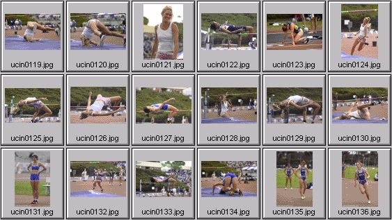 Men's and women's track photos