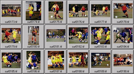1998 Nike Surf Cup womens soccer photos