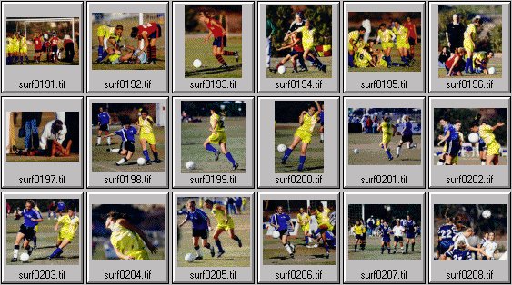 1998 Nike Surf Cup womens soccer photos