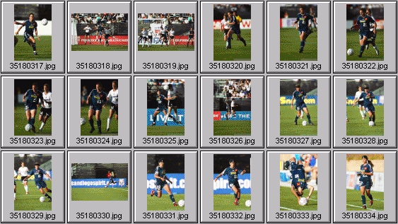 WUSA Women's soccer photos