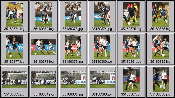 WUSA Women's soccer photos