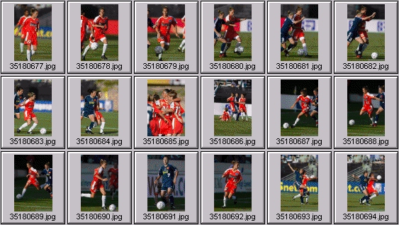 WUSA Women's soccer photos