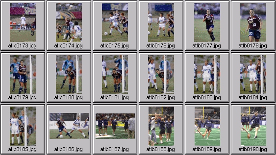 WUSA Women's soccer photos