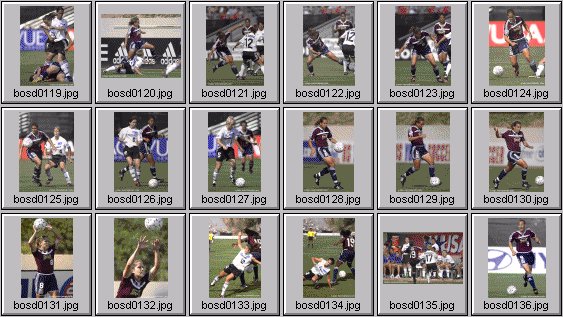 WUSA Women's soccer photos