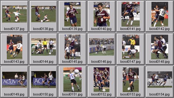 WUSA Women's soccer photos