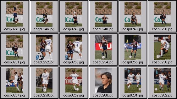 WUSA Women's soccer photos