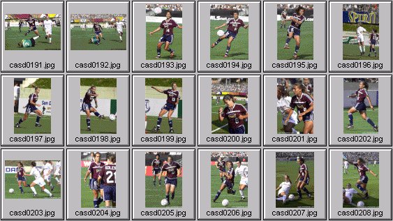 WUSA Women's soccer photos