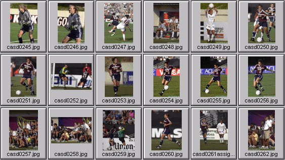 WUSA Women's soccer photos