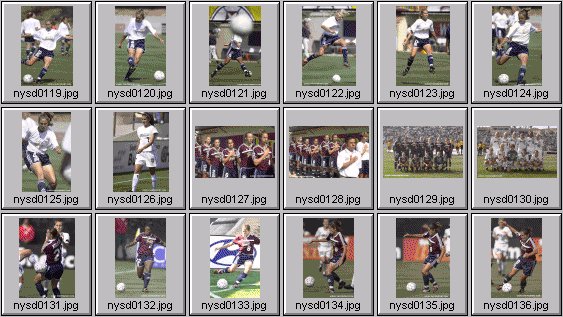 WUSA Women's soccer photos