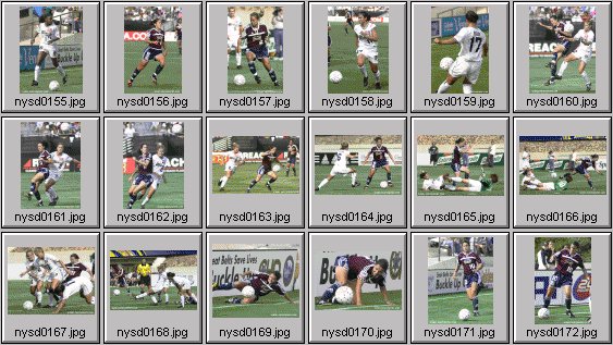 WUSA Women's soccer photos