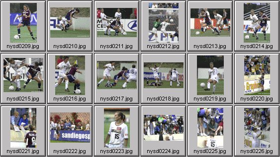 WUSA Women's soccer photos