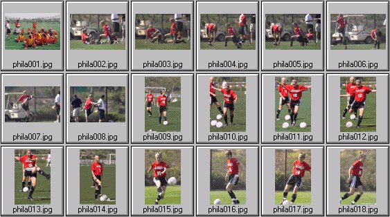 WUSA Women's soccer photos - Philadelphia Charge