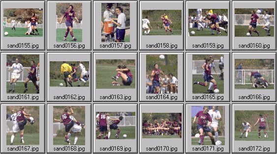 WUSA Women's soccer photos - San Diego Spirit