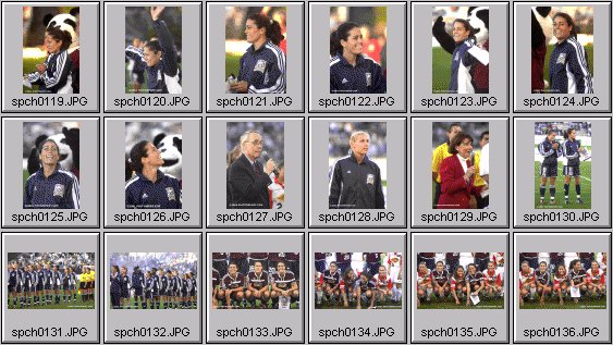 WUSA Women's soccer photos - San Diego Spirit