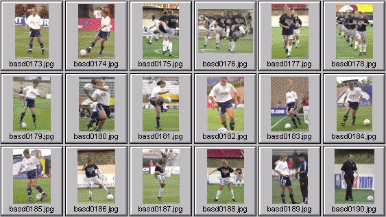 WUSA Women's soccer photos