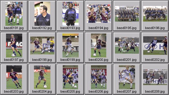 WUSA Women's soccer photos