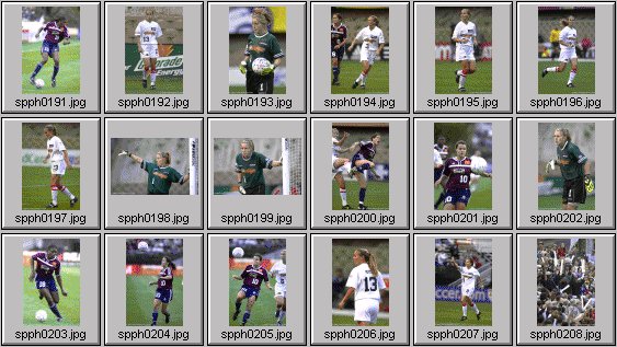 WUSA Women's soccer photos