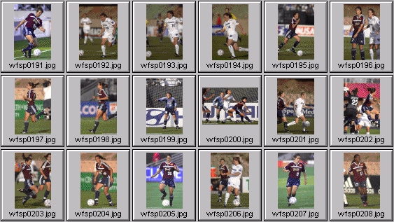 WUSA Women's soccer photos