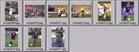 WUSA Women's soccer photos