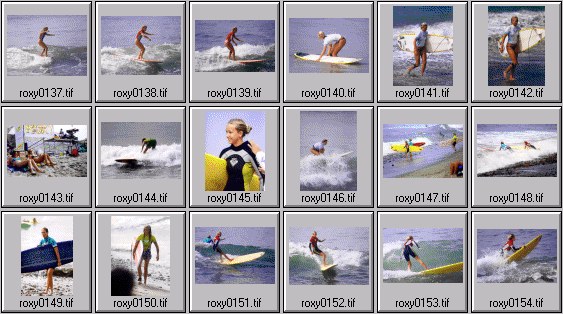 2000 Roxy Wahine women's surfing photos