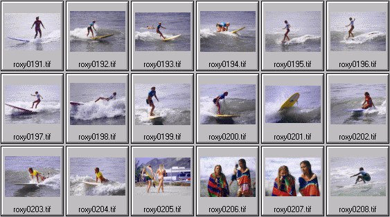 2000 Roxy Wahine women's surfing photos