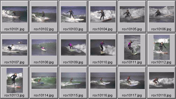 2001 Roxy Wahine women's surfing photos