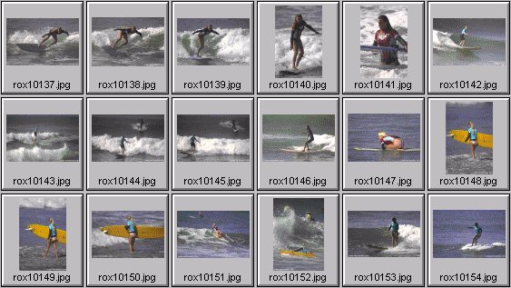 2001 Roxy Wahine women's surfing photos
