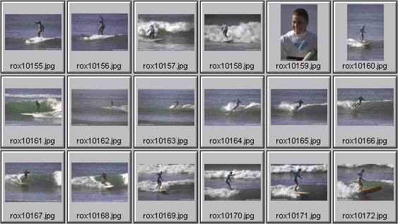 2001 Roxy Wahine women's surfing photos