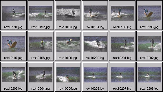 2001 Roxy Wahine women's surfing photos