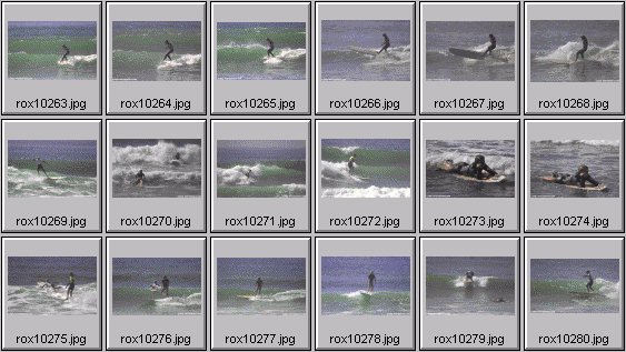 2001 Roxy Wahine women's surfing photos