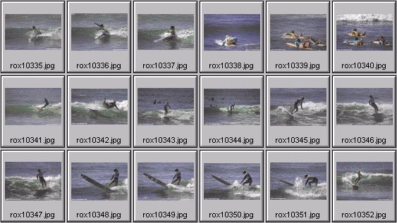 2001 Roxy Wahine women's surfing photos