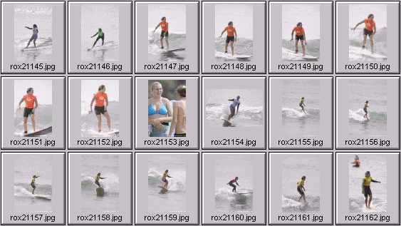 2002 Roxy Wahine women's surfing photos