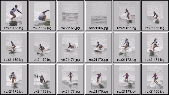 2002 Roxy Wahine women's surfing photos
