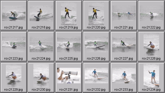 2002 Roxy Wahine women's surfing photos