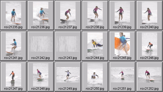 2002 Roxy Wahine women's surfing photos