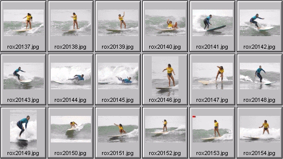 2002 Roxy Wahine women's surfing photos