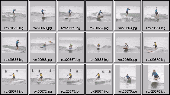 2002 Roxy Wahine women's surfing photos