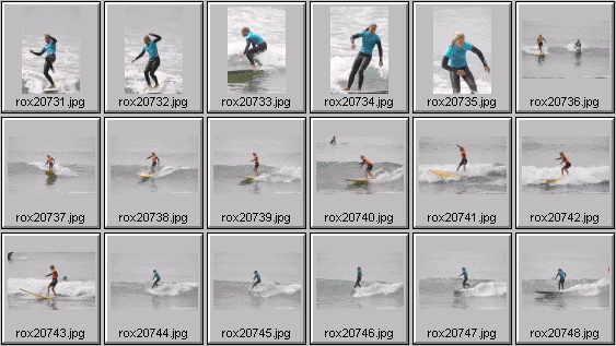 2002 Roxy Wahine women's surfing photos