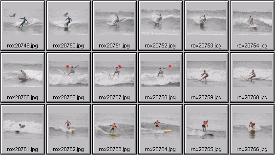 2002 Roxy Wahine women's surfing photos