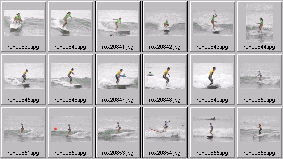 2002 Roxy Wahine women's surfing photos