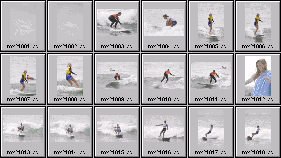 2002 Roxy Wahine women's surfing photos