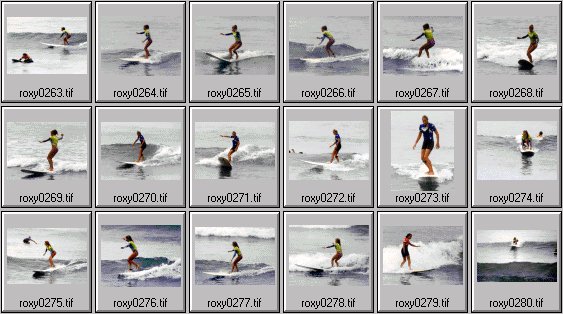 1999 Roxy Wahine women's surfing photos