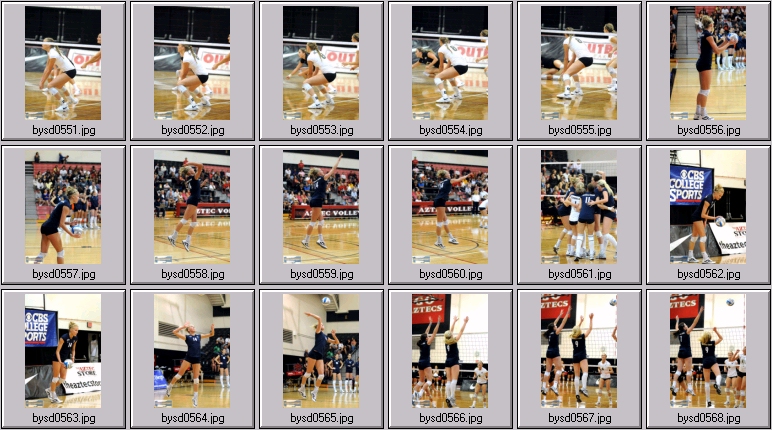 women's collegiate volleyball