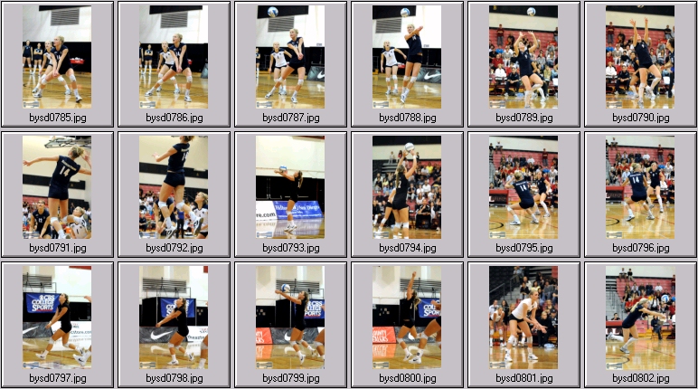 girls volleyball